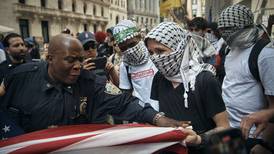Protestantes antiisraelíes causan destrozos en Nueva York