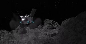 Sonda OSIRIS-REx da NASA deixa sua marca no asteroide Bennu; potencialmente perigoso