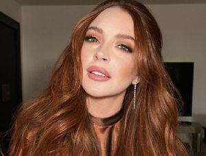 Lindsay Lohan presumió su pancita y enamoró a sus fans 