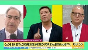 "No le mienta a la gente": la aplaudida "parada de carros" de Julio César Rodríguez a Senador Chahuán en discusión por evasiones en el Metro