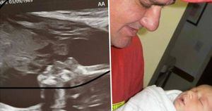 Una mujer embarazada asegura que vio a su difunto padre “besando” a su bebé en el ultrasonido