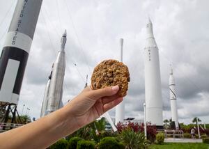 Galleta se convierte en el primer alimento en ser horneado en el espacio