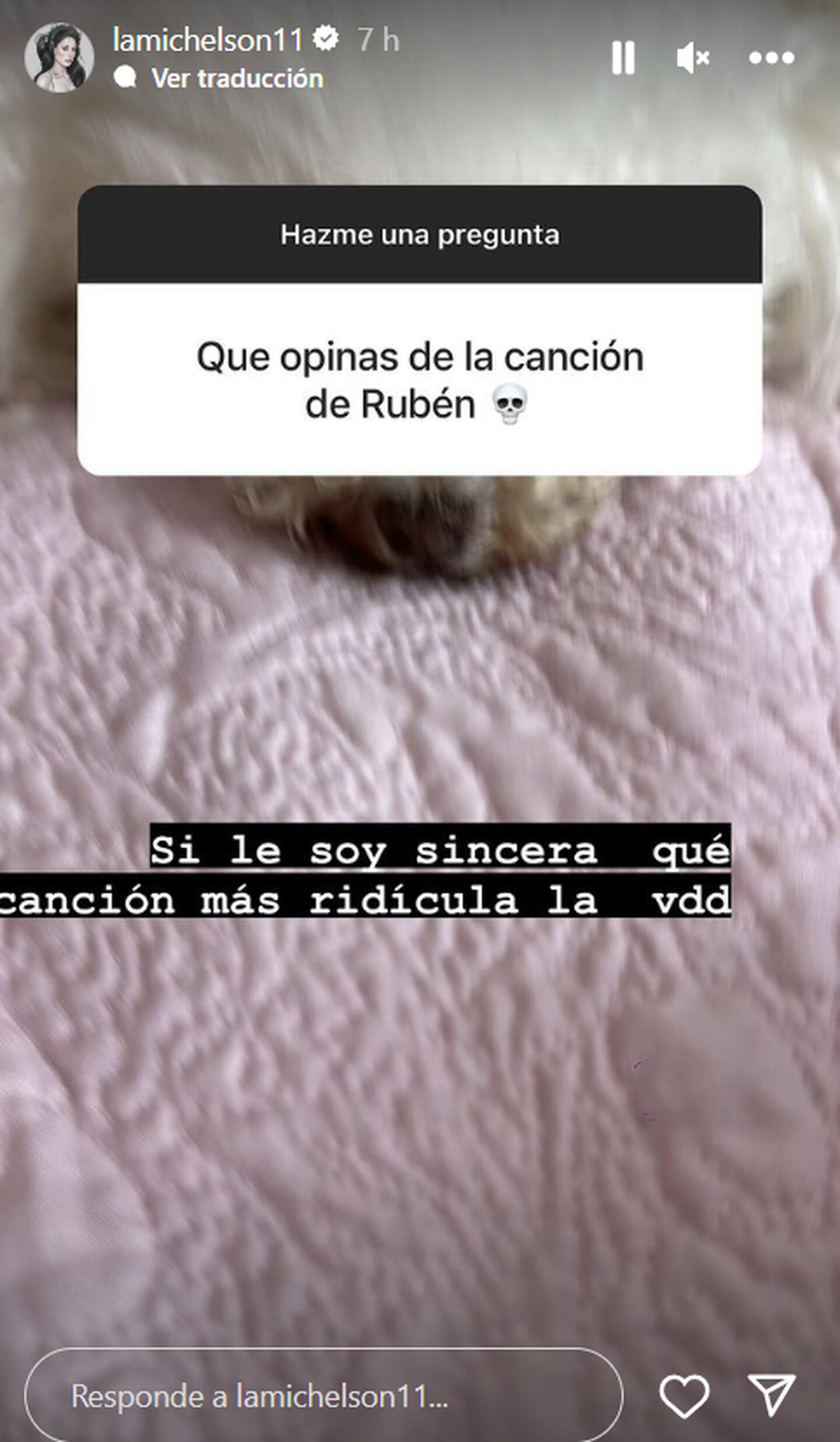 Historia de Ignacia Michelson | Instagram