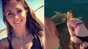 Tubarão ataca mulher que tentava alimentá-lo na praia; momento é registrado por turistas