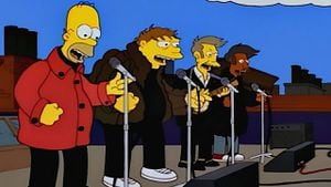 Los Simpson: un mensaje subliminal se esconde en una canción si se toca al revés