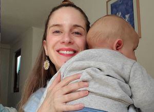 Alison Mandel explica por qué no muestra el rostro de su hijo en redes sociales