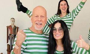 Bruce Willis dice que "no hay ningún problema" con su esposa a pesar de aislarse con su ex