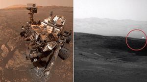 Nasa captura foto de objeto brilhante não identificado no céu de Marte