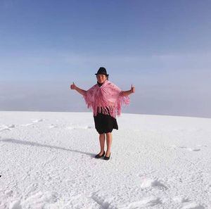 La hazaña de Verónica Chaluisa al llegar a la cima del Chimborazo