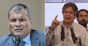 Cruce de tuits entre Guillermo Lasso y Rafael Correa