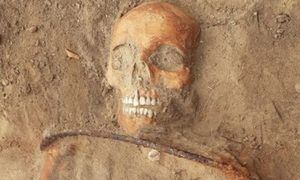 Unusual: They found the remains of a vampire woman in Poland, with a sickle over her neck to prevent her from getting up
