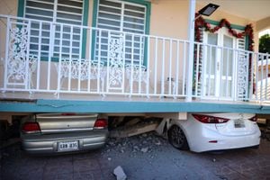 Impactantes imágenes tras los fuertes sismos en Puerto Rico