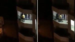 Indignación por video de hombre golpeando a sus mascotas en lujoso edificio