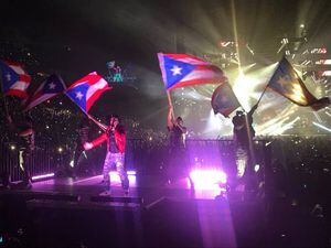 Daddy Yankee llegó al concierto de Luis Fonsi para cantar Despacito