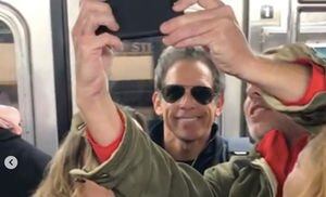 VÍDEO: fã surta ao encontrar Ben Stiller no metrô de Nova York