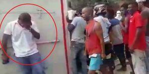 (VIDEO) La tremenda sorpresa que recibió el conductor al que le saquearon y destruyeron el camión