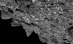 Sequência de imagens da NASA mostra superfície rochosa do asteroide Bennu