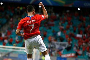 Alexis Sánchez, el mejor jugador de la fase de grupos de la Copa América