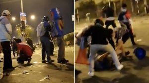 Imágenes sensibles: Momento en que un manifestante en Perú recibe un disparo en la cabeza