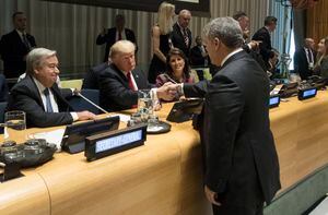 El chiste de Donald Trump a Iván Duque en la ONU que resultó siendo una advertencia muy seria