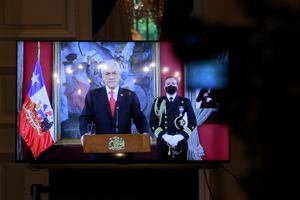 Piñera parafrasea a Arturo Prat en el día de las Glorias Navales por la pandemia