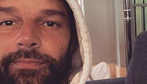 La foto que prueba que Ricky Martin es el hombre más sexy hasta en pijama