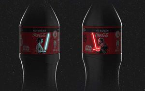 Botellas de Coca-Cola se contagian con la fiebre de Star Wars