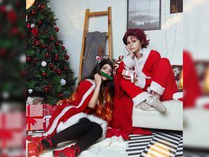 Estos son los mejores cosplay navideños que te puedes encontrar en Internet