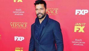 Ricky Martin se prepara para los Golden Globe junto a su hija