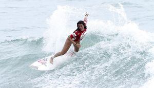 La surfista Mimi Barona logra cumplir uno de sus más grandes sueños en los Juegos Olímpicos de Tokio
