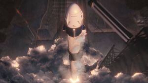 SpaceX lanza con éxito Crew Dragon, su primera nave para transportar astronautas a la EEI