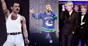Queen volta ao ranking dos artistas que mais venderam em 2018; Drake e BTS lideram
