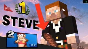 Super Smash Bros Ultimate: parche 9.0.1 elimina la "carne" de Steve de Minecraft