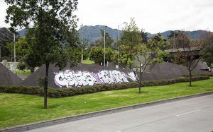 La escultura que volvió a ser vandalizada en Bogotá luego de su revitalización