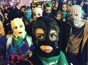 La arenga de Jani Dueñas en la marcha por el aborto libre que fue denunciada y borrada por Instagram