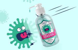COVID-19: Chileno crea un alcohol con gel y malaquita, lo llama “Cómo te odio Corona”