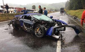¿Cuánto valen los automóviles deportivos del accidente en la vía Bogotá - Tunja?