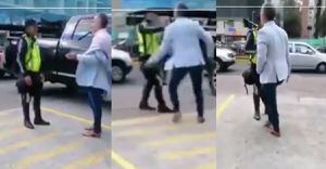 AMT reacciona a incidente entre agente y ciudadano de Quito