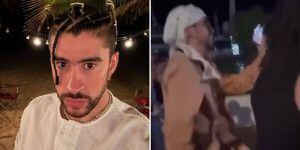 ¿A la cárcel por lanzar un teléfono? Bad Bunny podría ser demandado por violencia de género