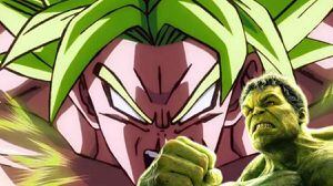 Dragon Ball vs. Marvel: Así de brutal sería una fusión entre Broly y Hulk