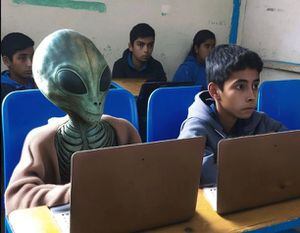 Polémica por imágenes de inteligencia artificial sobre invasión extraterrestre a Medellín