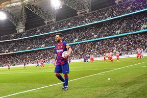 VIDEO. Messi protagoniza discusión en la semifinal de la Supercopa de España 