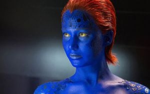 Modelo mexicana de OnlyFans tiene el cosplay bodypaint más cautivador de Mystique