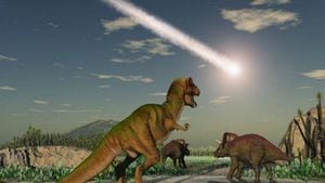 Simulación científica recreó el devastador tsunami provocado por el asteroide que extinguió a los dinosaurios
