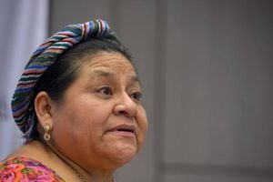 Rigoberta Menchú insta a "condenar las decisiones ilegales y antidemocráticas del gobierno"