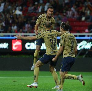 Rodríguez y Mora se reivindican con goles y dándole el triunfo a Pumas