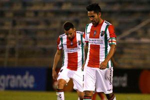 Palestino no pudo seguir en racha en la Copa Libertadores y lo perdió sobre el final ante Internacional de Porto Alegre