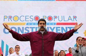 Maduro a Trump: "Saca tus cochinas manos de Venezuela"