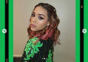 Danna Paola presume su el look de primavera con mangas abullonadas que será tendencia este año