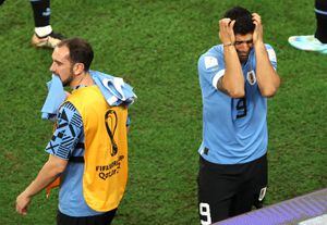 Conmovedor: Luis Suárez rompió en llanto tras ser eliminado de su último Mundial